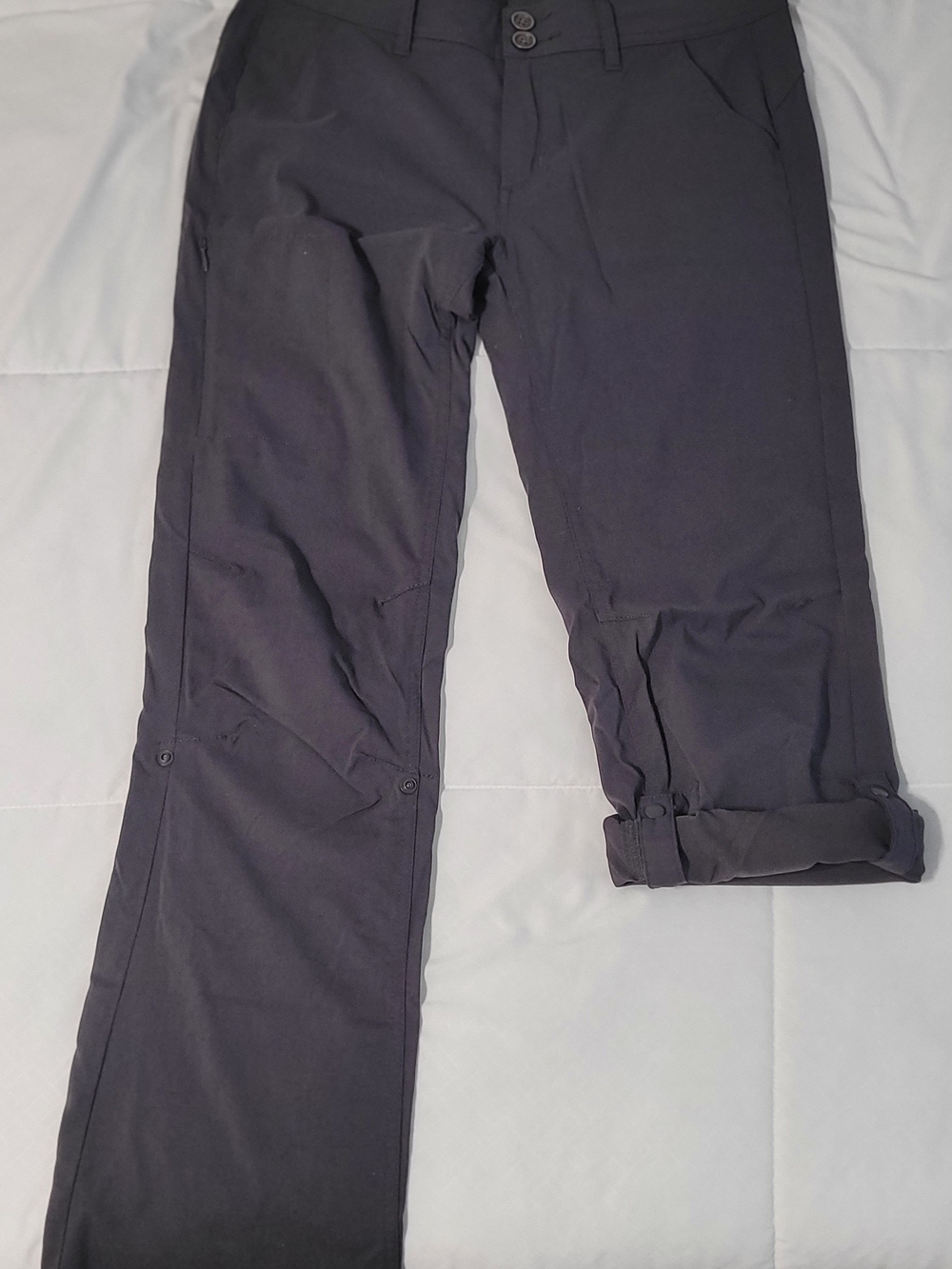 PrAna, Dark Gray, Stretch Zion, Halle Pants, Size 8 - Picture 10 of 12